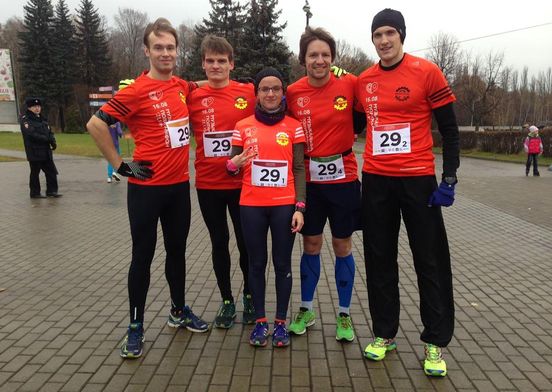 Осенняя эстафета parkrun